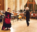 und nun die Tempo-Abstimmung zum Cancan für das Orchester … zwischen Petr & Sylvia ;-)